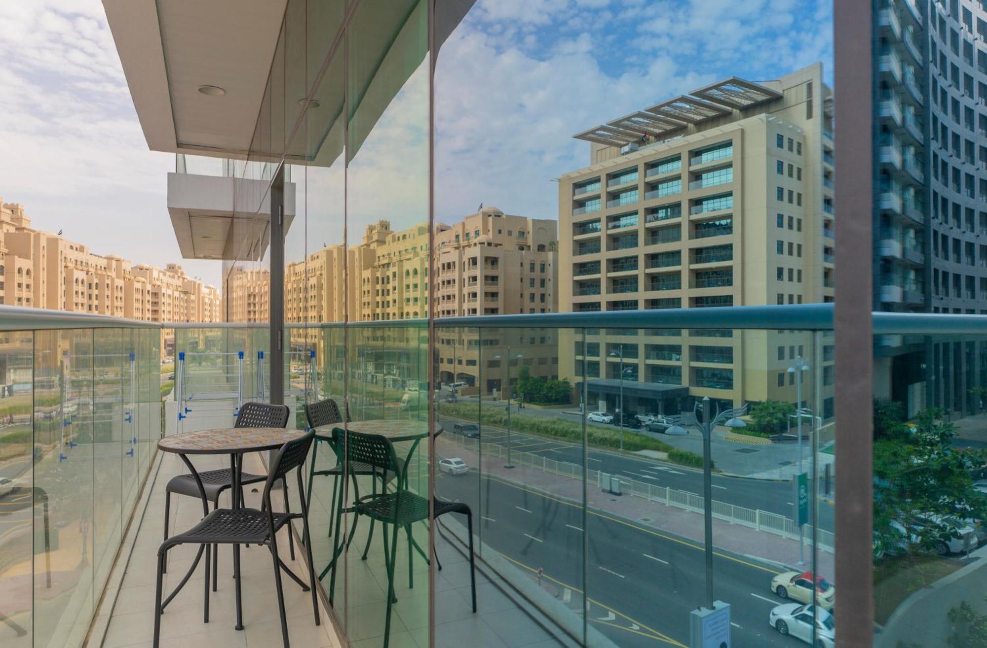 Studio With Private Beach Access At Palm Jumeirah Dubai Esterno foto