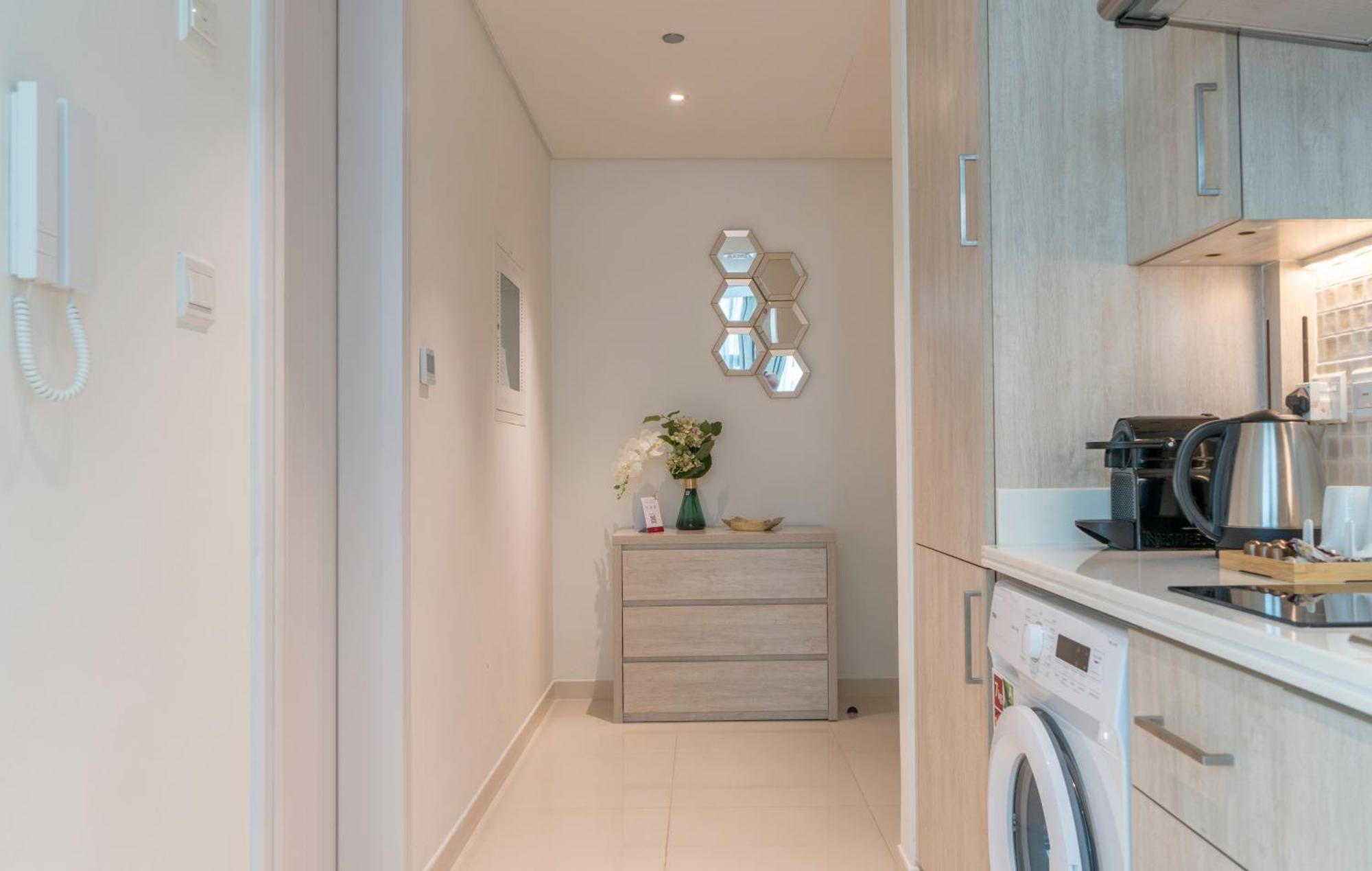 Studio With Private Beach Access At Palm Jumeirah Dubai Esterno foto