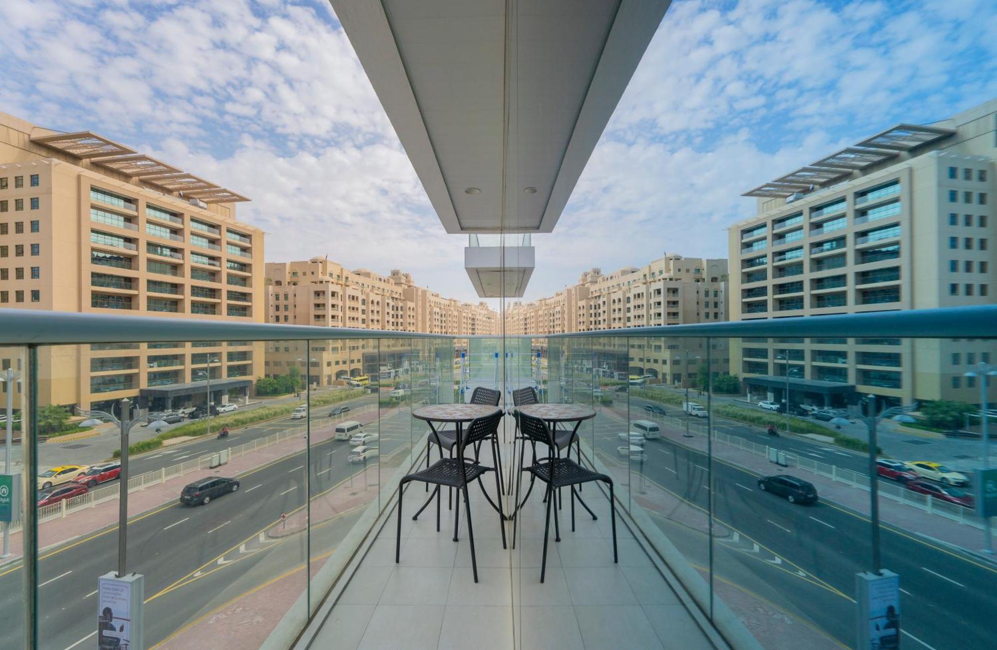 Studio With Private Beach Access At Palm Jumeirah Dubai Esterno foto