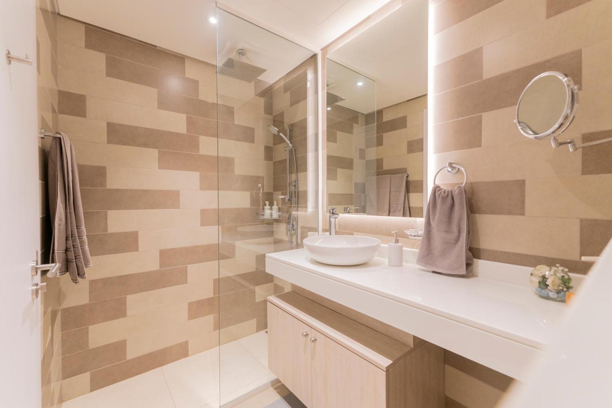 Studio With Private Beach Access At Palm Jumeirah Dubai Esterno foto