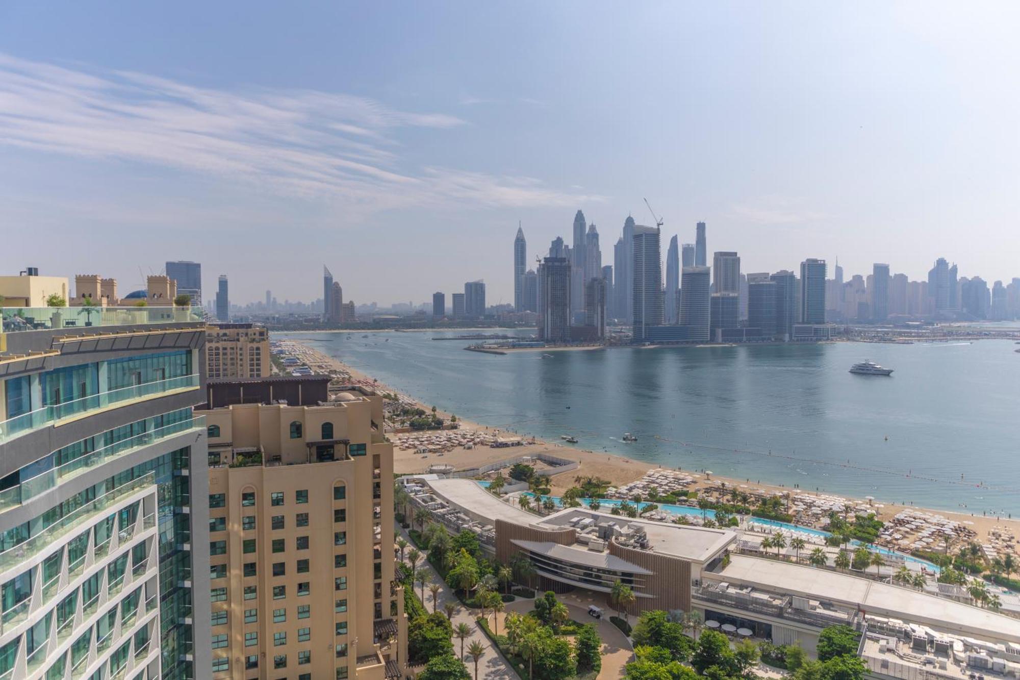 Studio With Private Beach Access At Palm Jumeirah Dubai Esterno foto