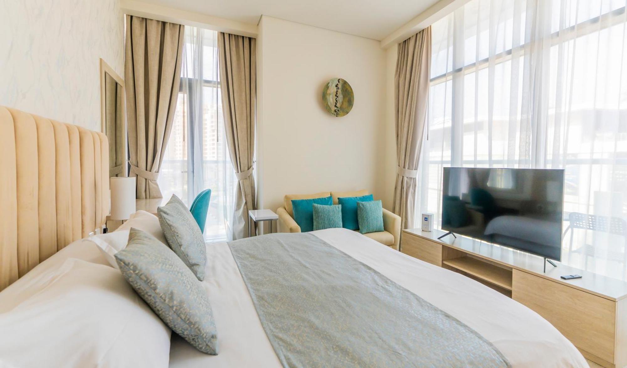 Studio With Private Beach Access At Palm Jumeirah Dubai Esterno foto