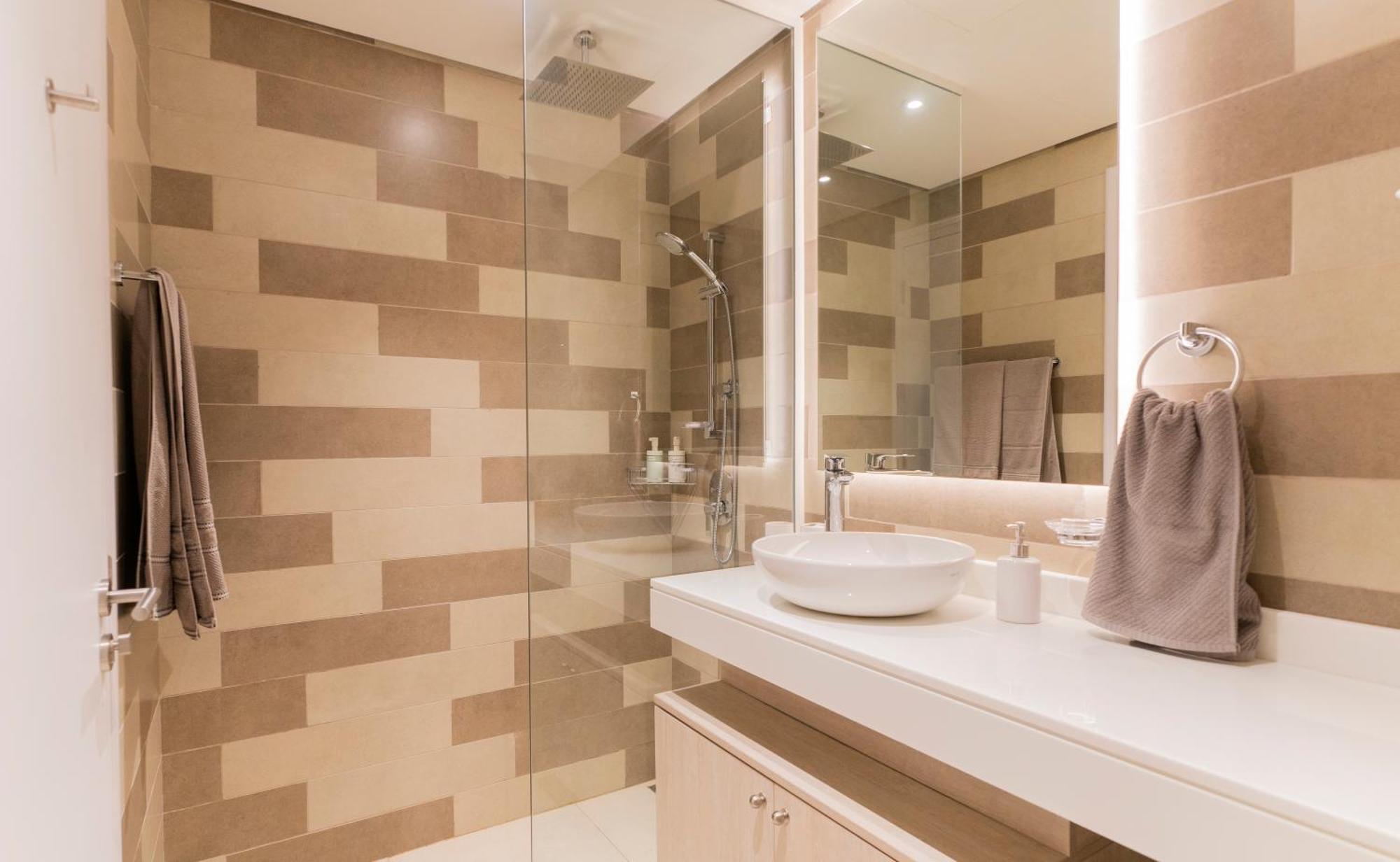 Studio With Private Beach Access At Palm Jumeirah Dubai Esterno foto