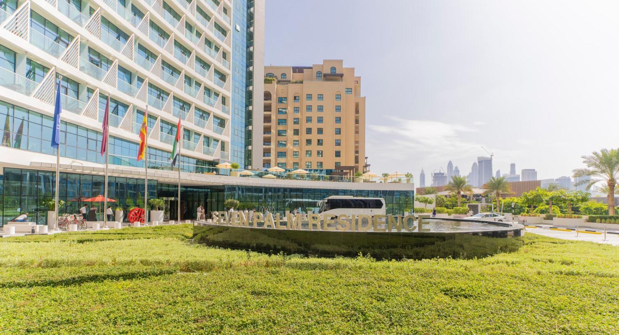 Studio With Private Beach Access At Palm Jumeirah Dubai Esterno foto